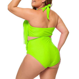 Summer Sexy Tassel Halter Top Push Up Bikini Set