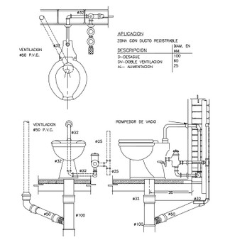 Toilet installation details