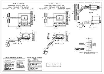 Plumbing Design in autocad dwg files