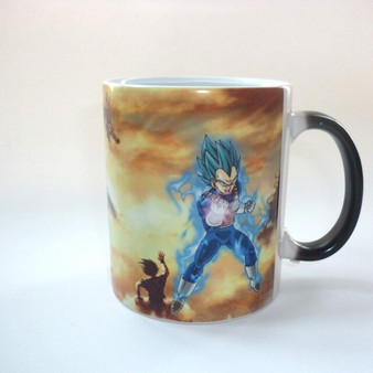 Dragon Ball Z SON Goku Vegeta Color Changing Mugs