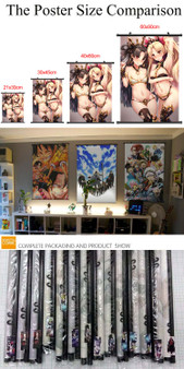 Anime Albedo Overlord wall Poster Scroll