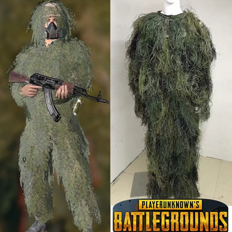 PUBG Ghillie Suit Cosplay costume Camouflage clothing