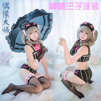 THE IDOLM STER Kanzaki Ranko Sexy Cosplay