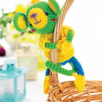 Climbing Monkey Crochet Toys | Wool Crochet Products | CT043
