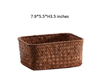 Seagrass Storage Basket | Rattan - Bamboo Basket | TC015