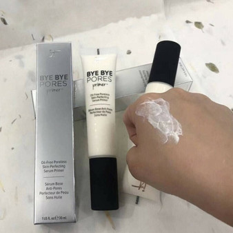 Primer Makeup Moisturizer It Cosmetics Pores Base Face Oil-Free Poreless Skin-Perfecting Serum Primer Smooth Soft Skin Make Up