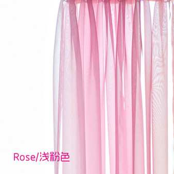 Pleated Pull  uropean and American style Tulle curtains for living room Window Screening 20 Solid Door Curtains Drape Panel Sheers W184