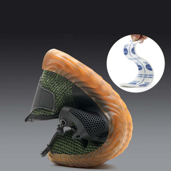 Lightweight fashion Breathable Safety Shoes Men Steel Toe anti-smashing