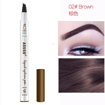 Fork tip Eyebrow Pen Deep Color Pencil Eyebrow