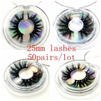 Wholesale 50 pairs eyelashes 3D Mink Lashes