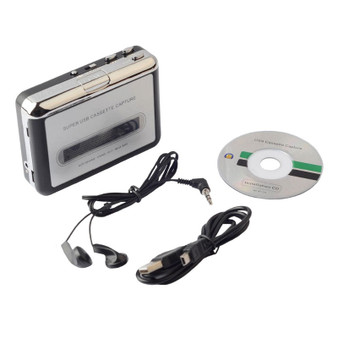 DIGITBLUE Cassette Player | USB Cassette to MP3 Converter | Capture Audio Music Player | Convert Music on Tape to Computer Laptop Mac