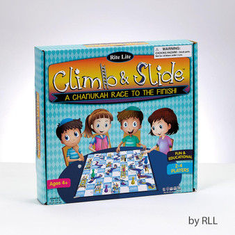 Chanukah "climb & Slide™" Game, 17" X 17", Color Box