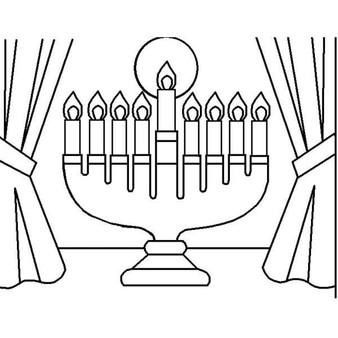 Menorah Sand Art - Bulk