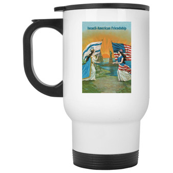 Friendship White Travel Mug