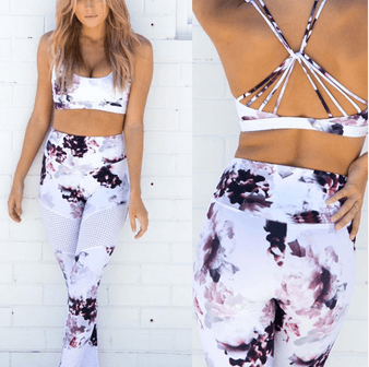 Women Sexy Floral Leggings