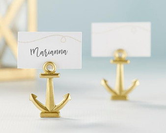 Gold Nautical Anchor Bottle Opener