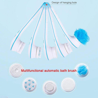 5 In 1 Electric Spin Spa Body Clean Brush