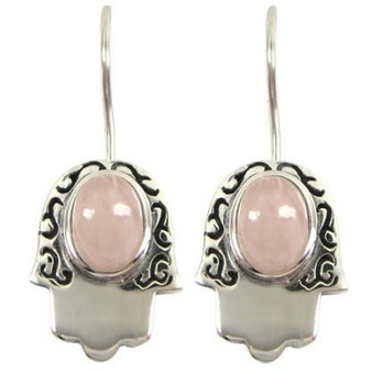 Jewish Jewelry Hamsa Earrings