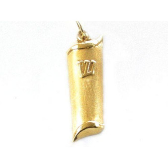 Gold 14Kt Designer Mezuzah Pendant