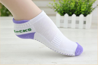Women Anti-Slip Rubber Dots Yoga Socks
