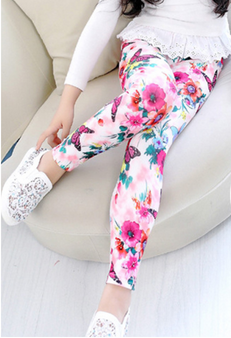 Girls Butterfly Leggings