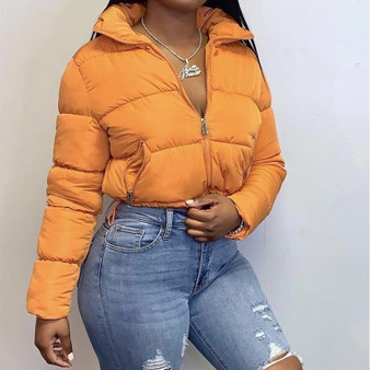 Cropped Puffer Jacket