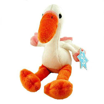 Oy Macca Beans Collectibles "Simchaâ  Stork " Beanie Plush