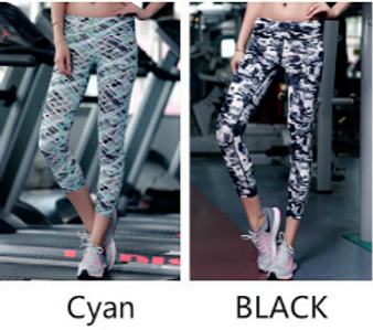 Women Printed Elastic Leggings