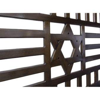 Mechitzah Synagogue Temple Divider _ Star of David.