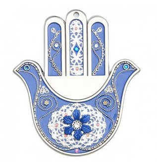 Doves Hamsa Hand Wall Hangings