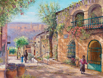 Peaceful live in Jerusalem