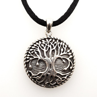 Tree of Life Silver Pendant Necklace
