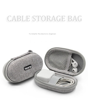 Portable Digital USB Wires Cable Gadget Organizer Pouch kit Case
