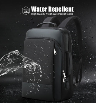 Water Repellent Expandable Weekend Travel Backpack for Men