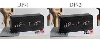Modern Electronic Wooden LED Desktop Alarm Clock