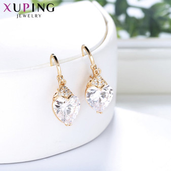 Fashionable Synthetic Cubic Zirconia Earrings for Gifts