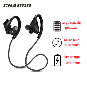 Waterproof Bluetooth Stereo Bass Headset with Mic for Mobile Phones iPod