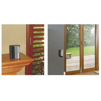 Wireless Infrared Alarm System Alarm Bell Greeter, Anti-theft Alarm(2 Pack)