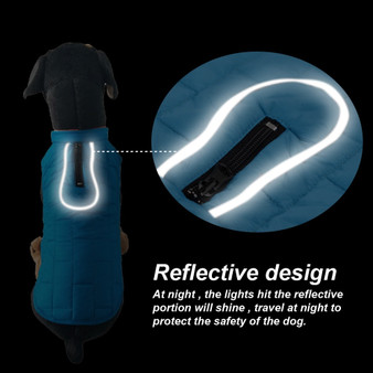 CLASSY Reflective Waterproof Coat for Small Medium & Big Dogs