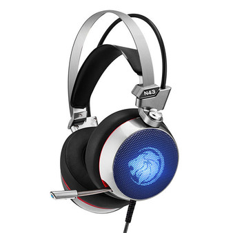 SMART and TRENDY LED Gaming Headset with 7.1 Virtual Surround Bass and Mic for PC Gamer