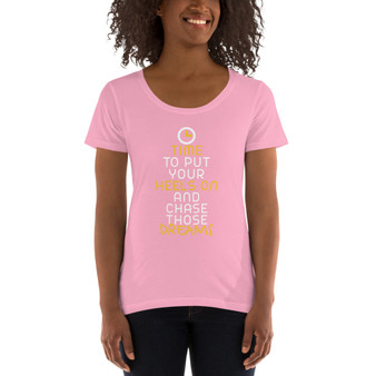 Dream Chaser Ladies' Scoopneck T-Shirt