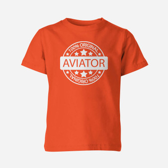 %100 Original Aviator Designed Children T-Shirts