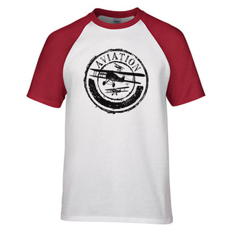 Aviation Lovers Designed Raglan T-Shirts