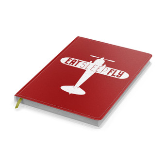 Eat Sleep Fly & Propeller Designed Notebooks