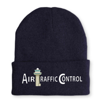 Air Traffic Control Embroidered Beanies