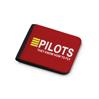 Pilots They Know How To Fly Designed Wallets