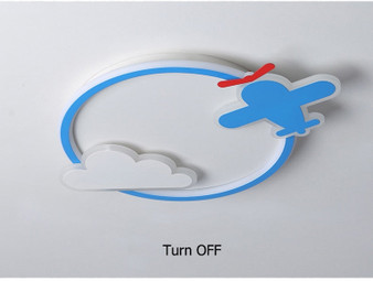 Airplane & Cloud Designed Wall Lamp