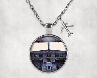 Airbus A320 Cockpit Wide Designed Necklaces