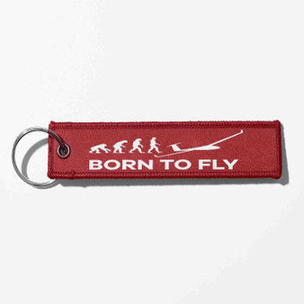 Born To Fly (Glider) Designed Key Chains