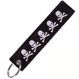 Many Skulls Designed Key Chains